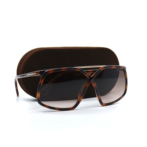 NEW TOM FORD TF1038/S 52F MERYL HAVANA BROWN AUTHENTIC SUNGLASSES - Picture 4 of 12